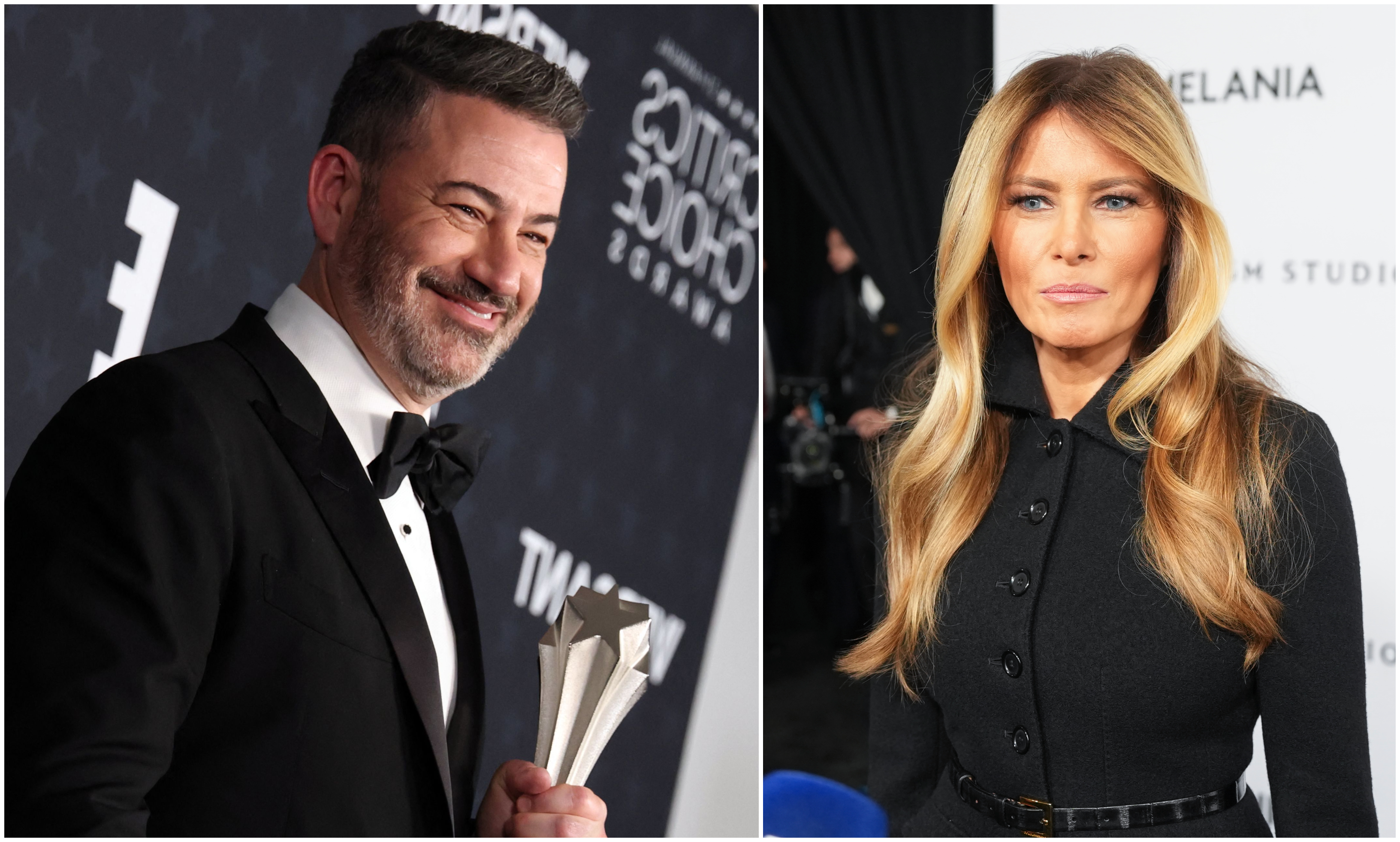 Jimmy Kimmel Melania Trump