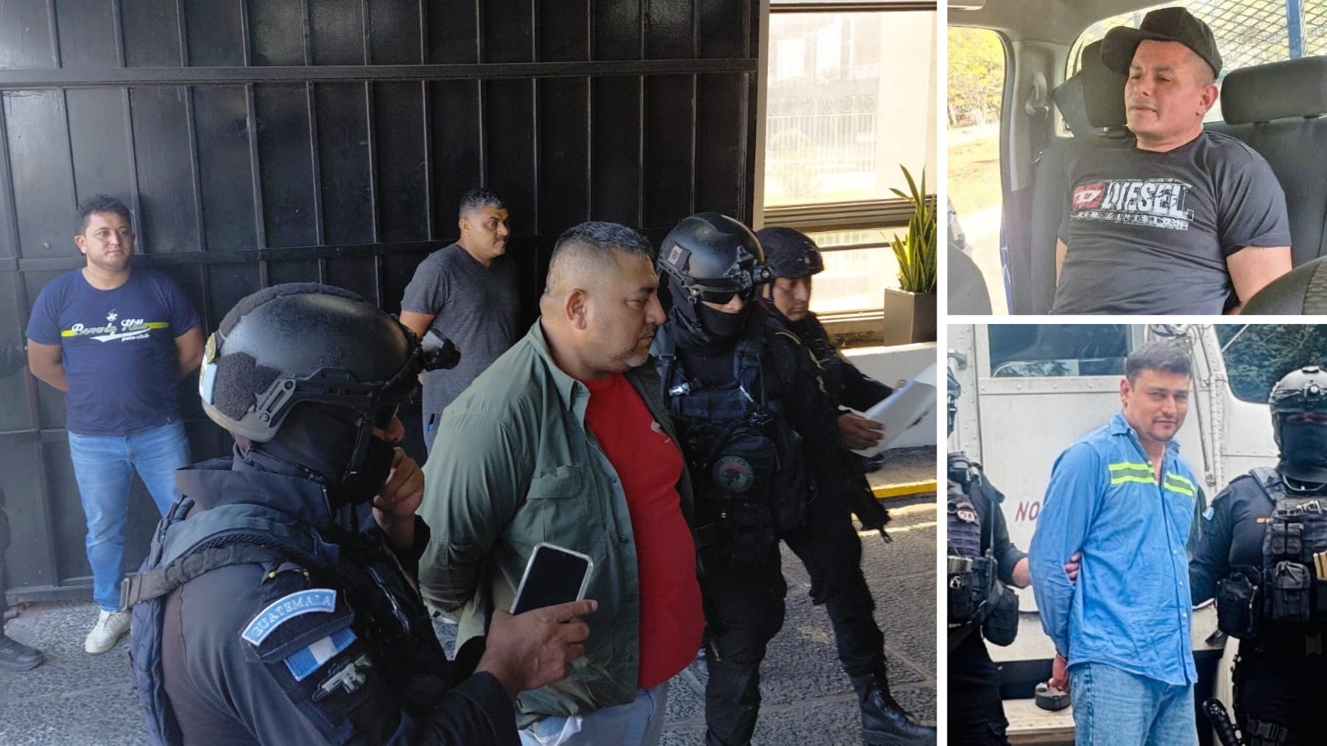 Nueve personas requeridas por cortes de EE. UU. por delitos de narcotráfico fueron capturadas en distintos puntos de Guatemala durante el 2026 y quedaron a disposición de la justicia