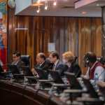 Delegados del Fondo Monetario Internacional (FMI) comenzaron este lunes 23 de febrero la evaluación de los indicadores macroeconómicos, la política fiscal y el sistema financiero. (Foto Prensa Libre: Cortesía del Banguat)