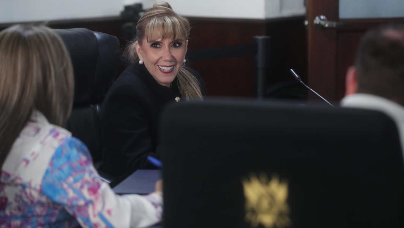 Dina Josefina Ochoa Escribas, magistrada titular electa en la Corte de Constitucionalidad. (Foto Prensa Libre: Juan Diego González).