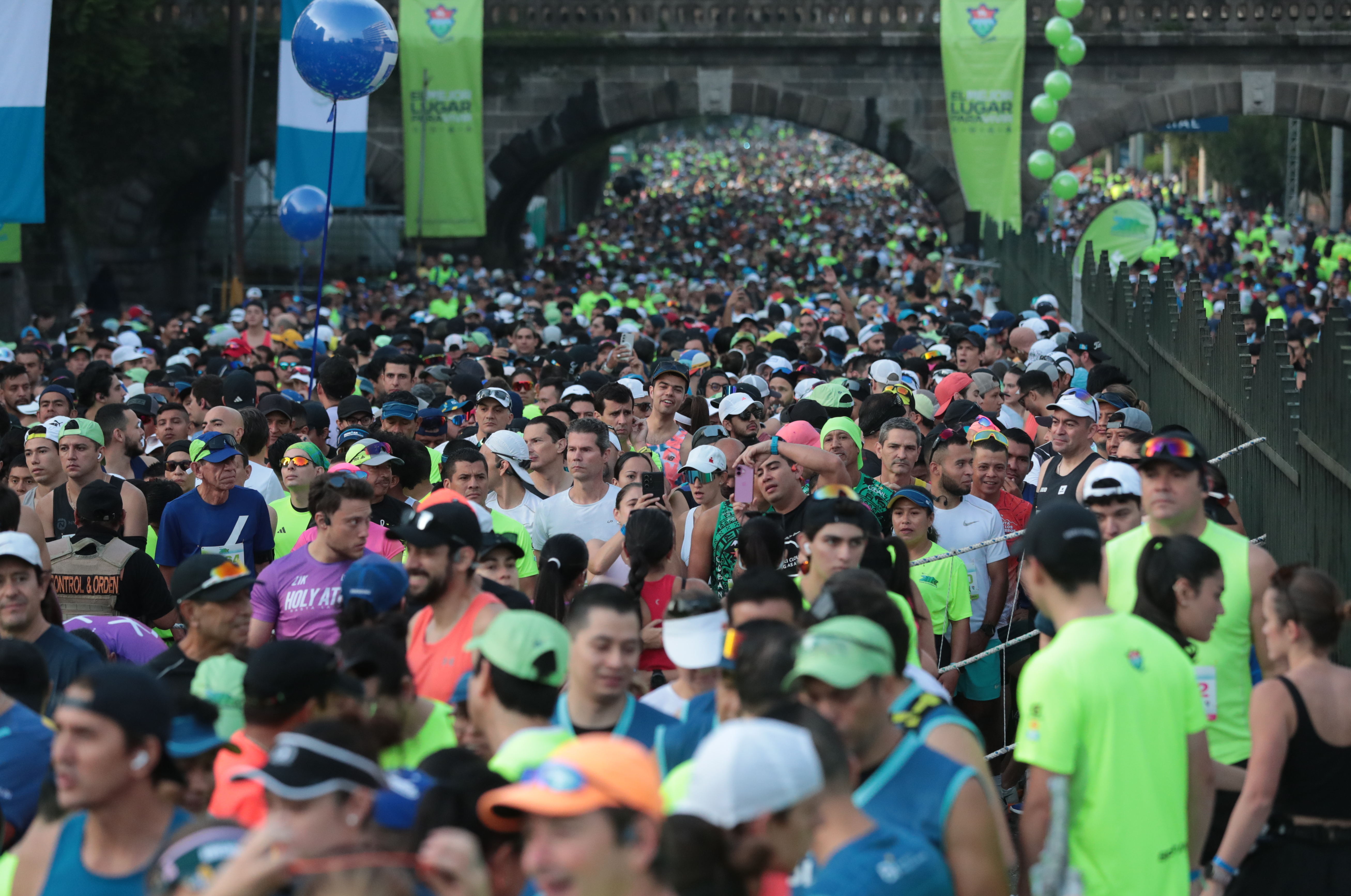 La edicin 2025 de los 21K, registr un rcord de ms de 1,000 competidores internacionales.(Foto Prensa Libre: Hemeroteca).