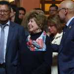 EN FOTOGRAFIA: ASTRID LEMUS
El Colegio de Abogados y Notarios de Guatemala (CANG) realizan la elección de magistrados, titular y suplente, para integrar la Corte de Constitucionalidad (CC).
Astrid Jeannette Lemus Rodríguez (5,085 votos) y Carlos Estuardo Gálvez Barrios (4,495 votos) se enfrentarán en segunda vuelta para definir al magistrado titular que representará al Colegio de Abogados y Notarios de Guatemala (Cang) ante la Corte de Constitucionalidad (CC) durante el periodo 2026-2031.
CIERRE DE LA URNAS A LAS 18 HORAS
Foto:
BYRON RIVERA
05/02/2026