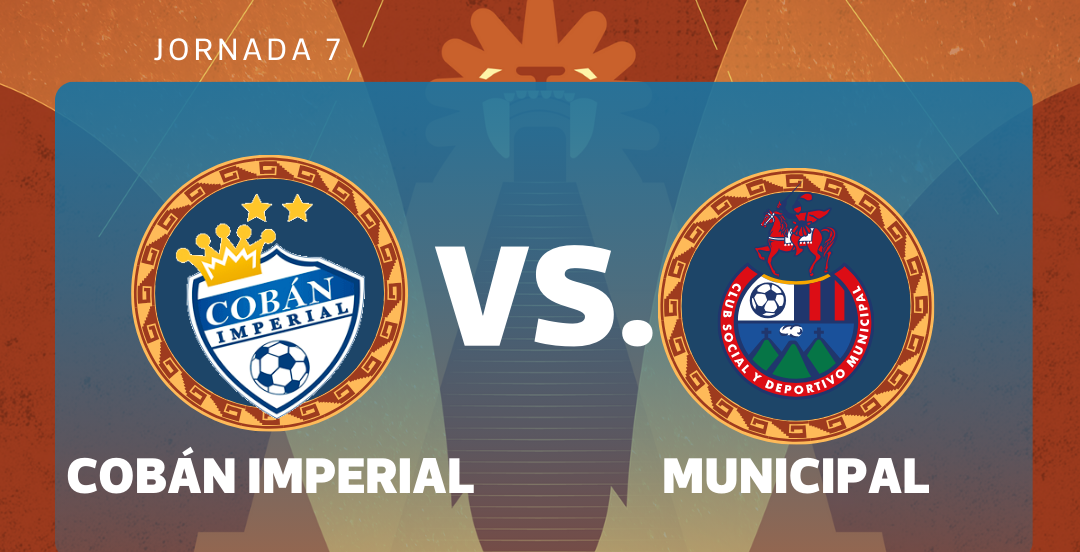 Cobán Imperial frente a Municipal: (Foto Prensa Libre).