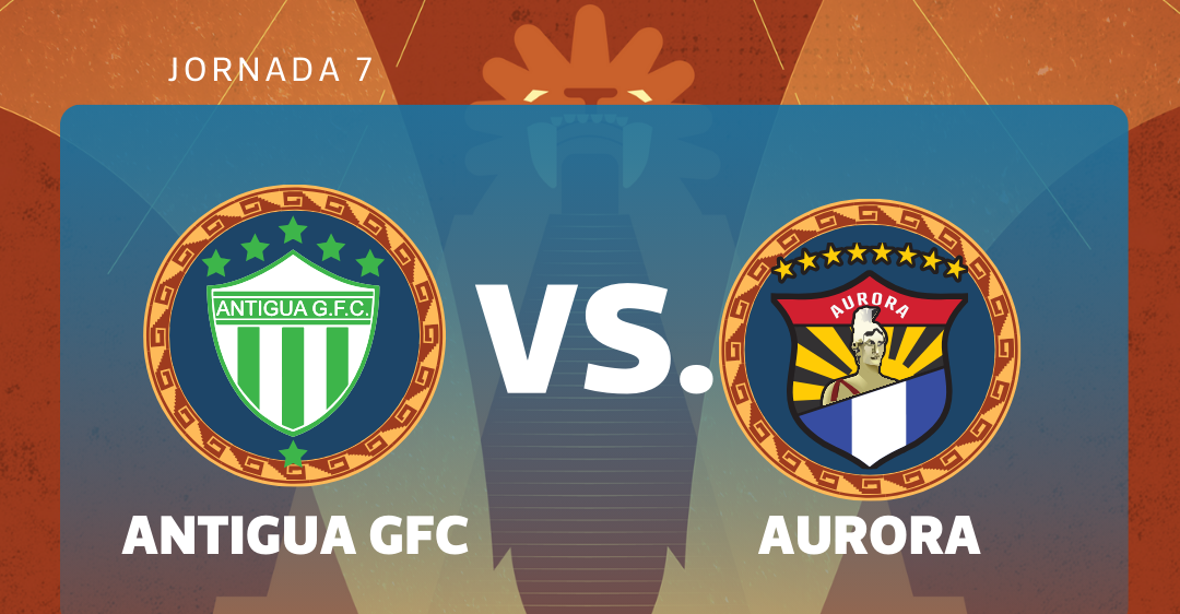Antigua GFC vs Aurora. (Foto Prensa Libre).