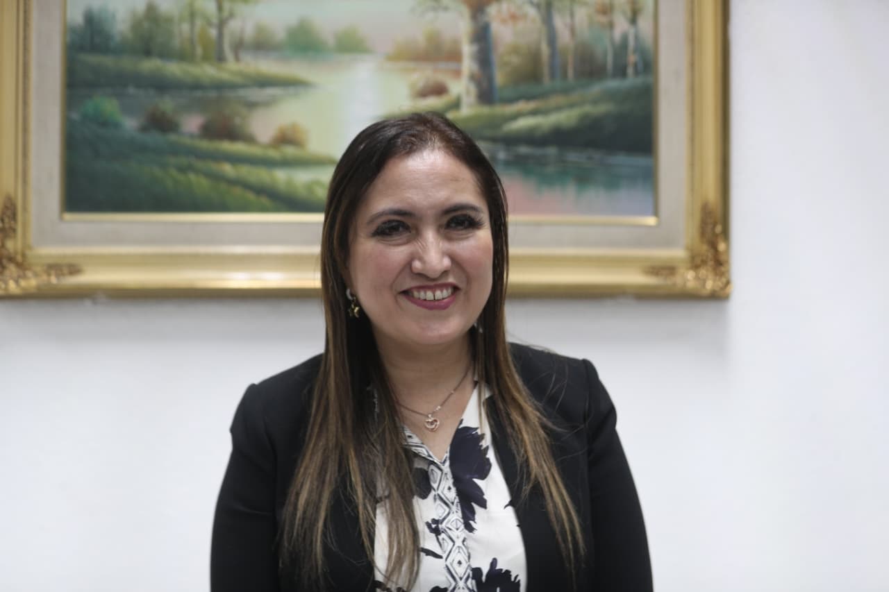 Claudia Paredes, presidenta del OJ