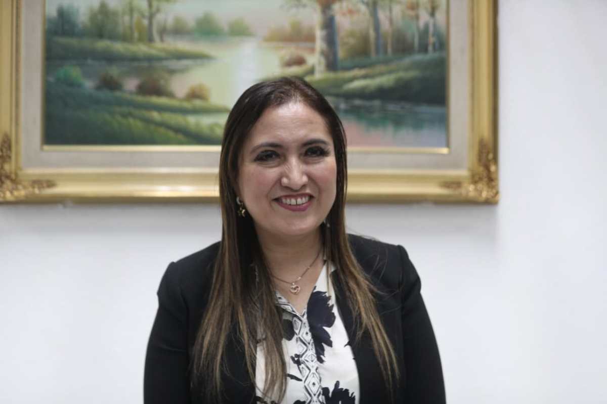 Claudia Paredes, presidenta del OJ
