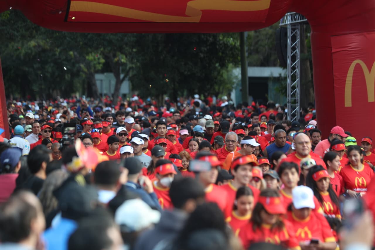 La XI Carrera Familiar McDonald’s unió a miles en Ciudad de Guatemala