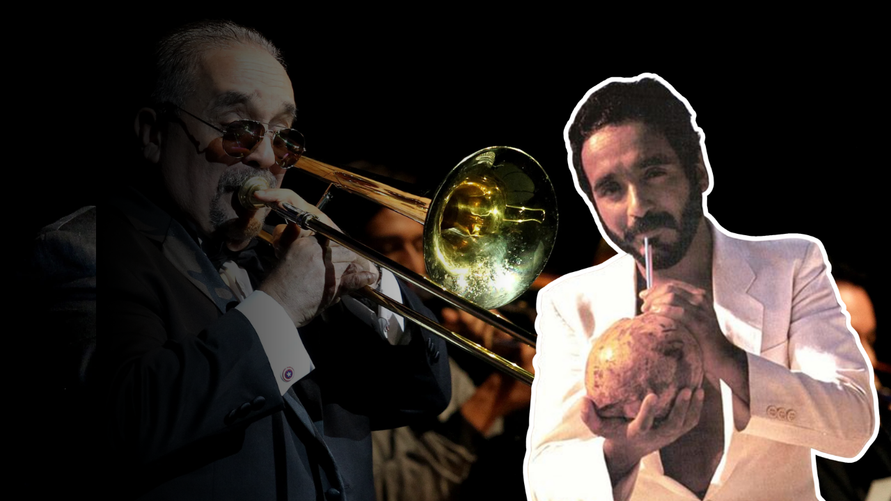 Willie Colón en imágenes de distintas etapas de su carrera musical, ícono de la salsa latina