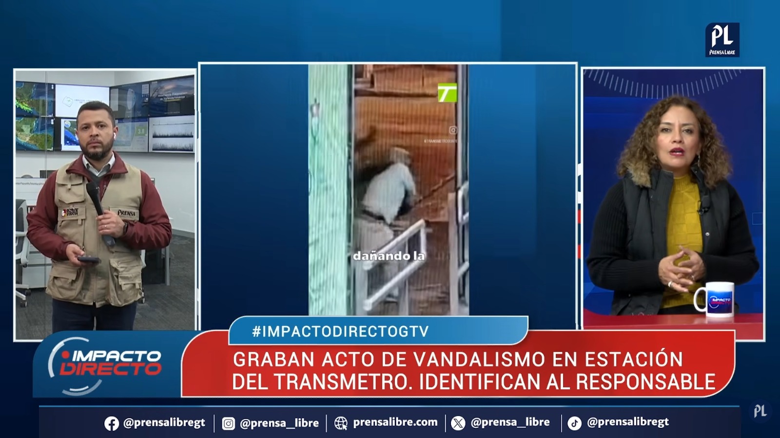 “El vandalismo no castiga al alcalde, castiga al pueblo”: identifican al responsable de destruir estación del Transmetro