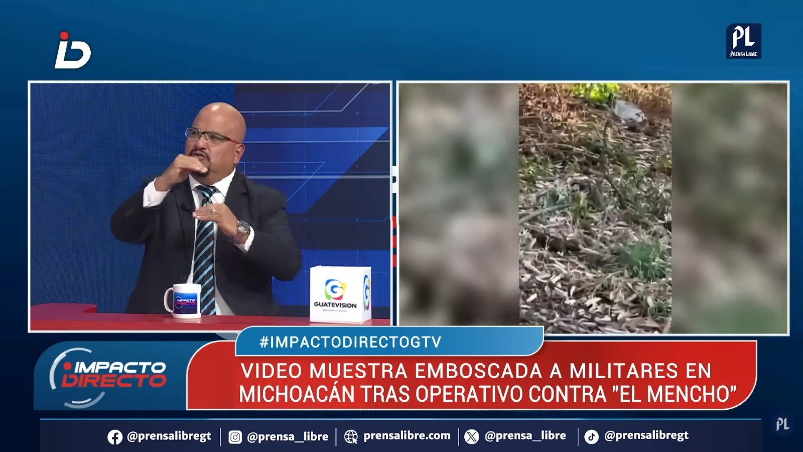 Así fue el momento en que soldados mexicanos fueron emboscados por narcos tras la muerte de “El Mencho”