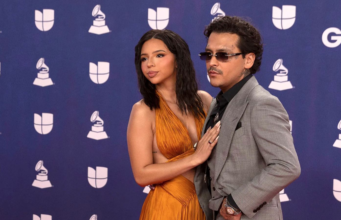 Christian Nodal reaparece con Ángela Aguilar y habla de grabar un álbum juntos
