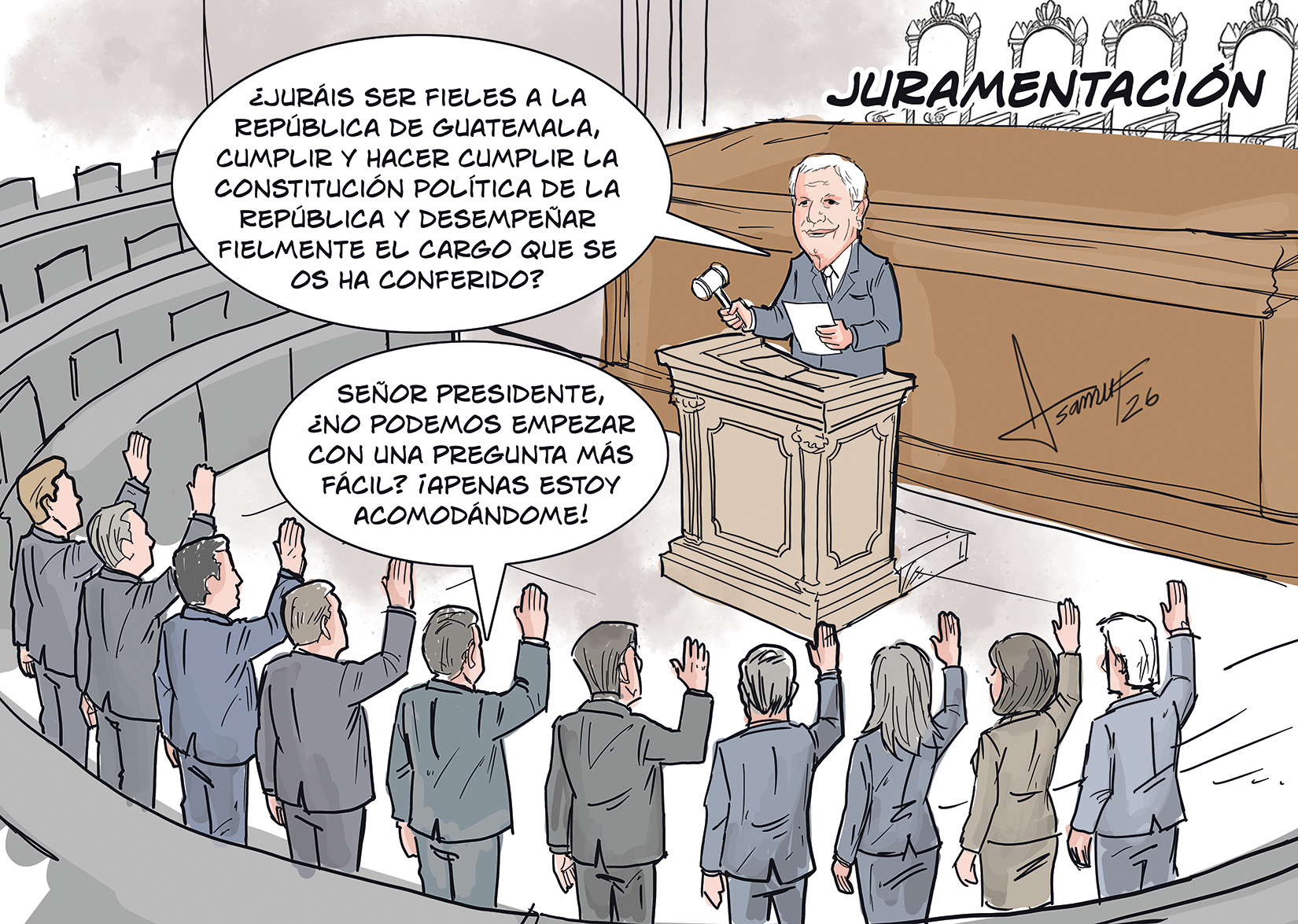 Juramentación