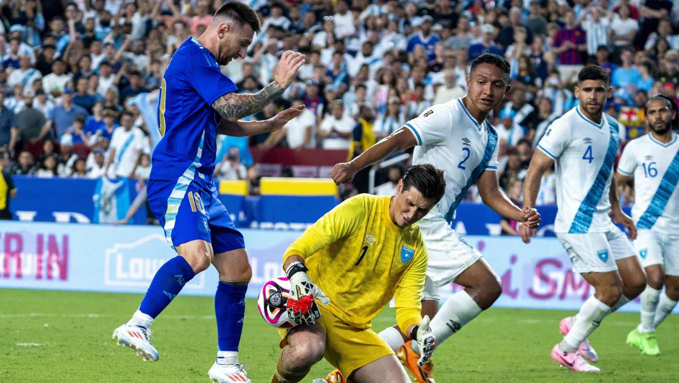 Argentina se medirá a Guatemala el próximo 31 de marzo (Foto Prensa Libre: Hemeroteca PL).