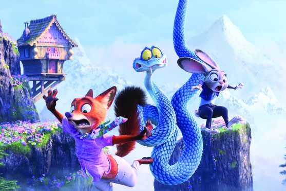 AME017. LOS ÁNGELES (ESTADOS UNIDOS), 03/03/2026.- Imagen cedida por Disney que muestra un fragmento de la película 'Zootopia 2'. Detrás de mundos como los de la nominada al Óscar 'Zootopia 2' o el del fenómeno cultural de 'Encanto', la productora Yvett Merino se ha consolidado como la arquitecta de historias donde la comunidad latina halla un espejo en el que reflejarse. EFE/ Disney /SOLO USO EDITORIAL/ NO VENTAS/ SOLO DISPONIBLE PARA ILUSTRAR LA NOTICIA QUE ACOMPAÑA (CRÉDITO OBLIGATORIO)