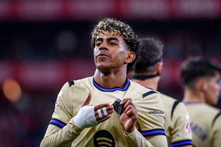 Lamine Yamal le da la victoria al Barcelona 1-