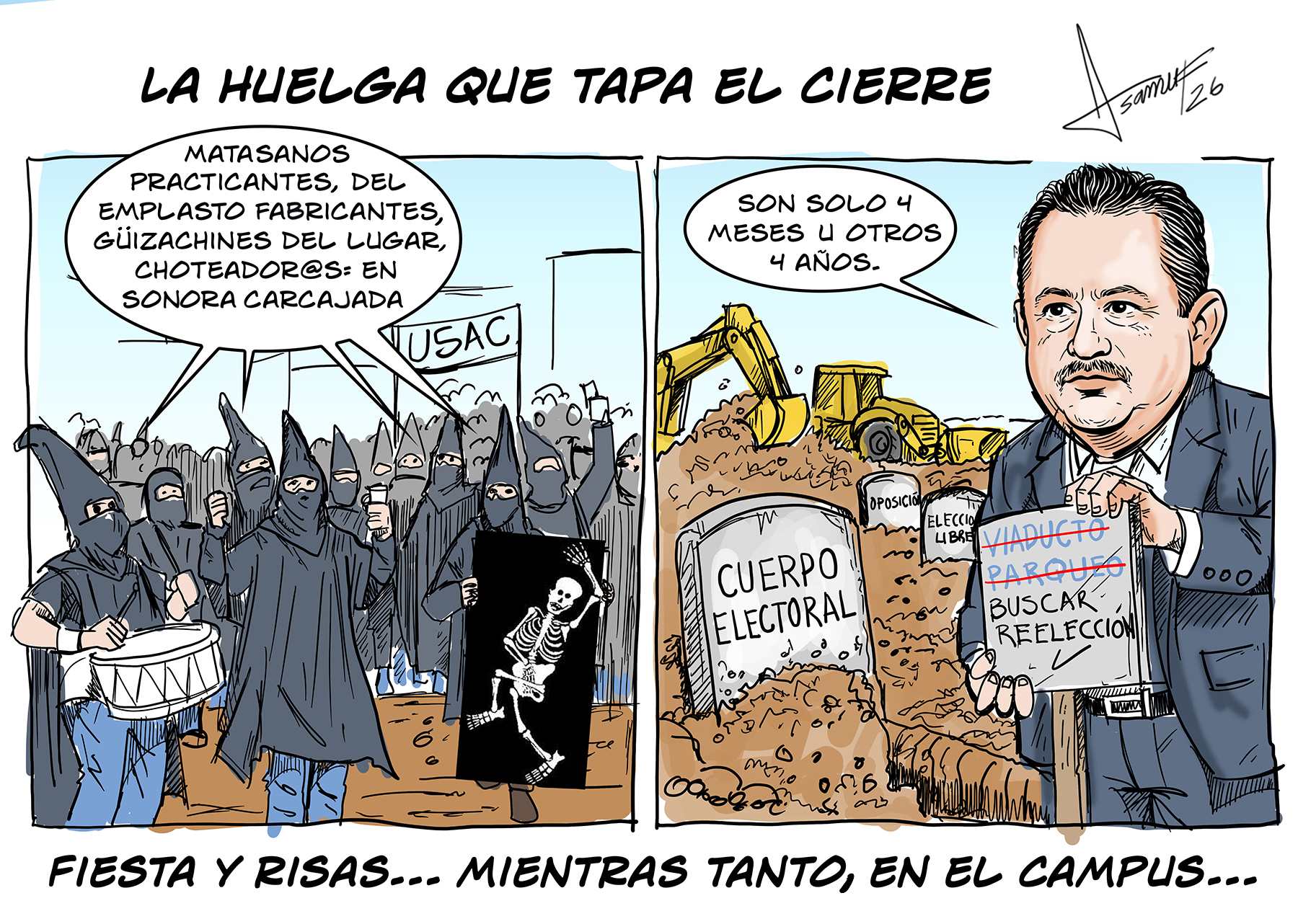 La huelga que tapa el cierre