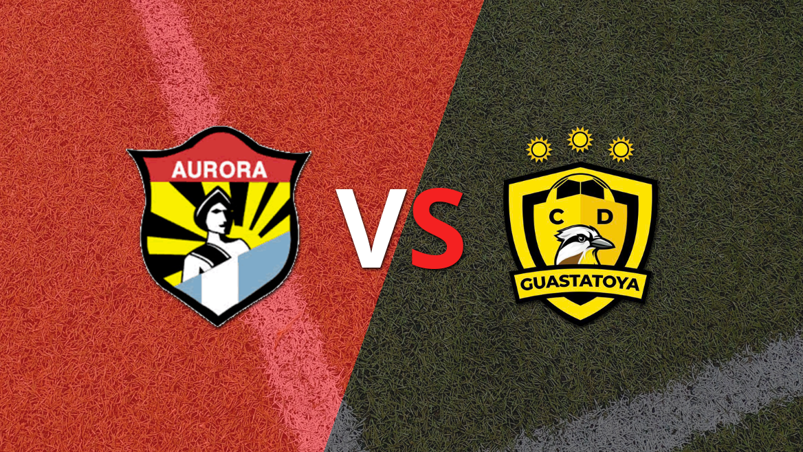 EN VIVO: Aurora FC empata 0-0 con Guastatoya por el partido de la fecha 14 del Clausura