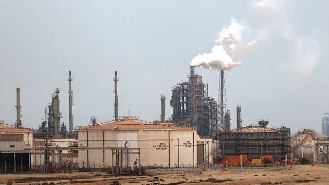 La producción de gas natural en la planta de Mesaieed, al sur de la capital de Qatar, se detuvo tras el inicio de la guerra. 