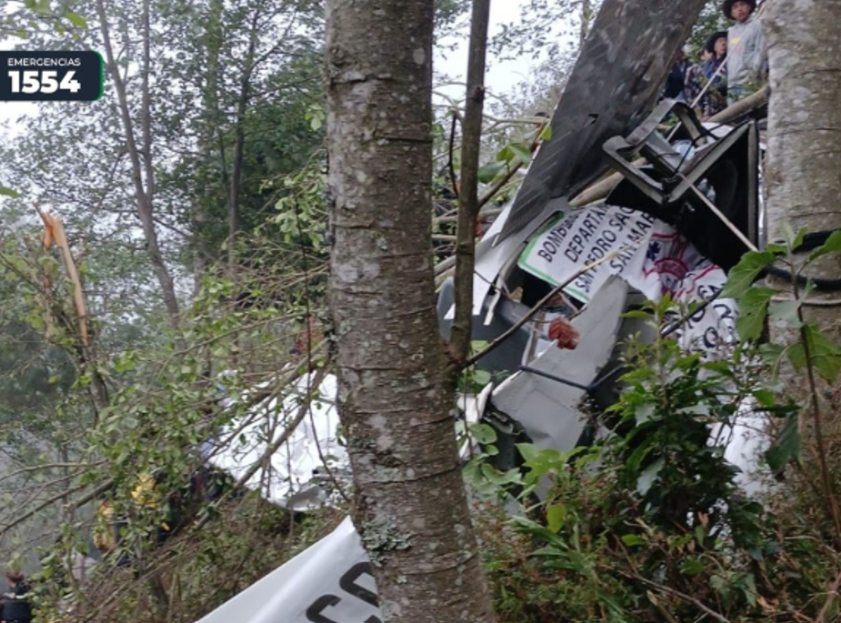 Identifican a tres de las víctimas de accidente aéreo en zona montañosa en San Marcos