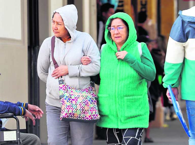 ¿Cuáles fueron las temperaturas extremas en los últimos 5