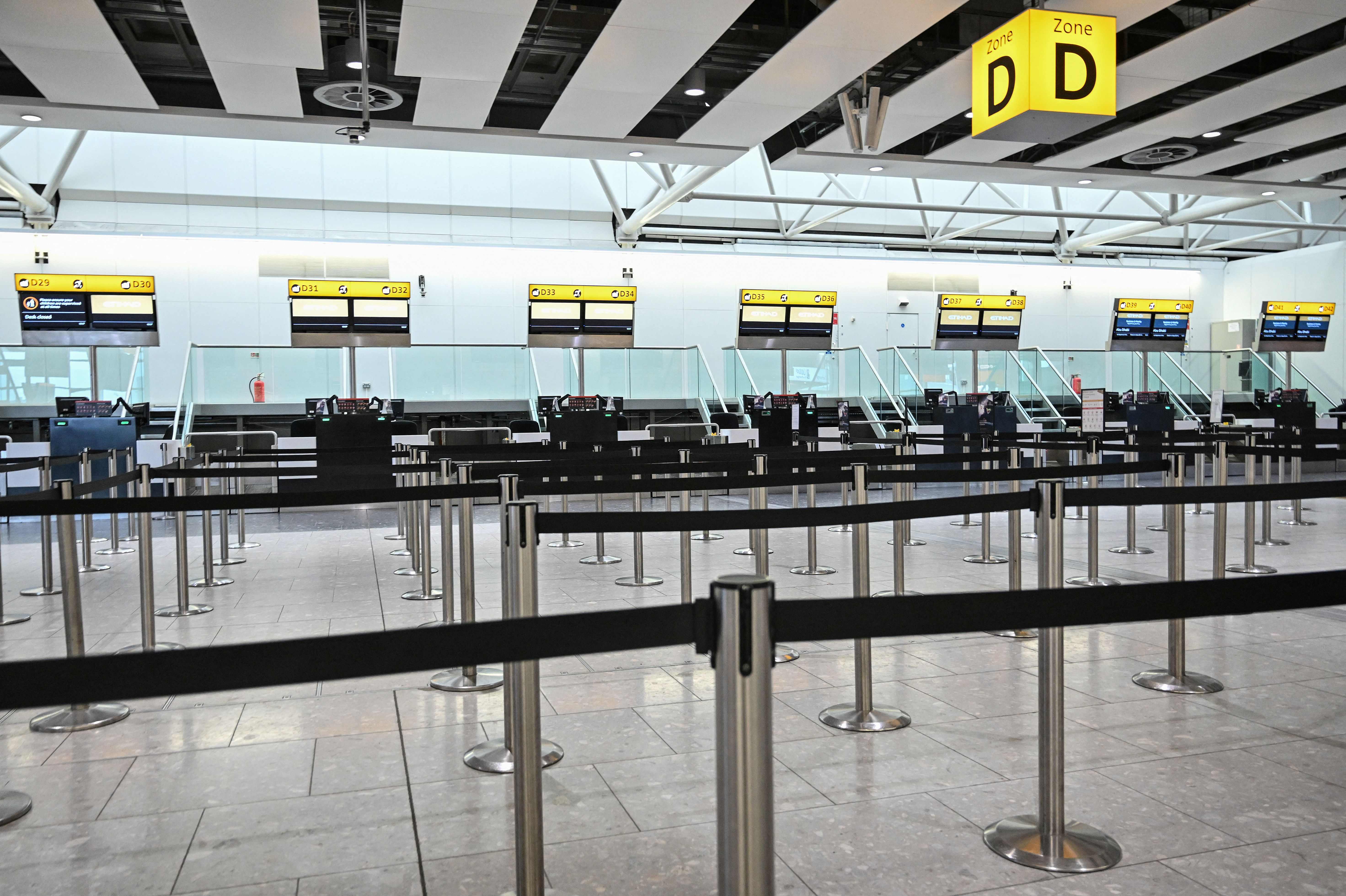 Aeropuertos Medio Oriente Irán e Israel