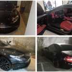 El Aston Martin DB11 Coupe, modelo 2017, figura entre los vehículos bajo medidas cautelares en el caso de desfalco millonario en el CHN que implica a Pedro Alejandro Duque Soto. (Foto Prensa Libre: MP)