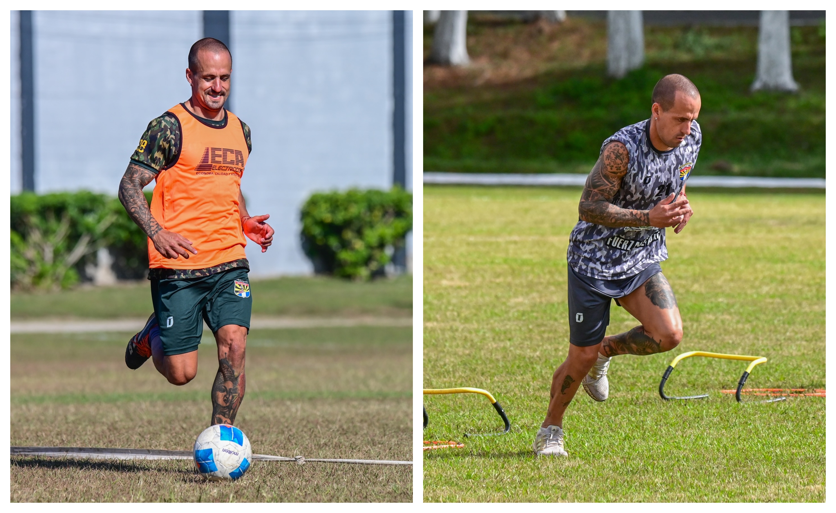 Pablo Mingorance, jugador del cuadro de la Aurora FC. (Foto Prensa Libre; Aurora FC).