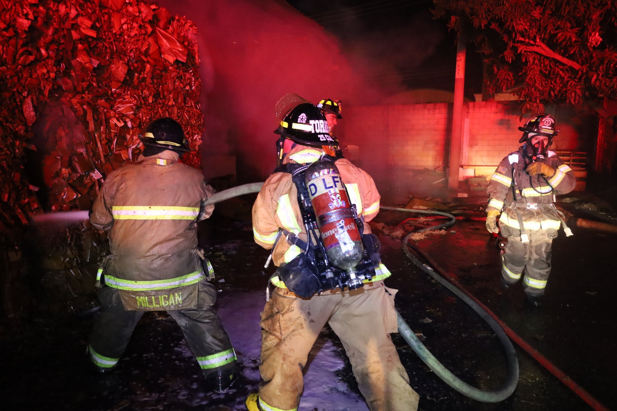 Incendio km 30 ruta al Pacífico