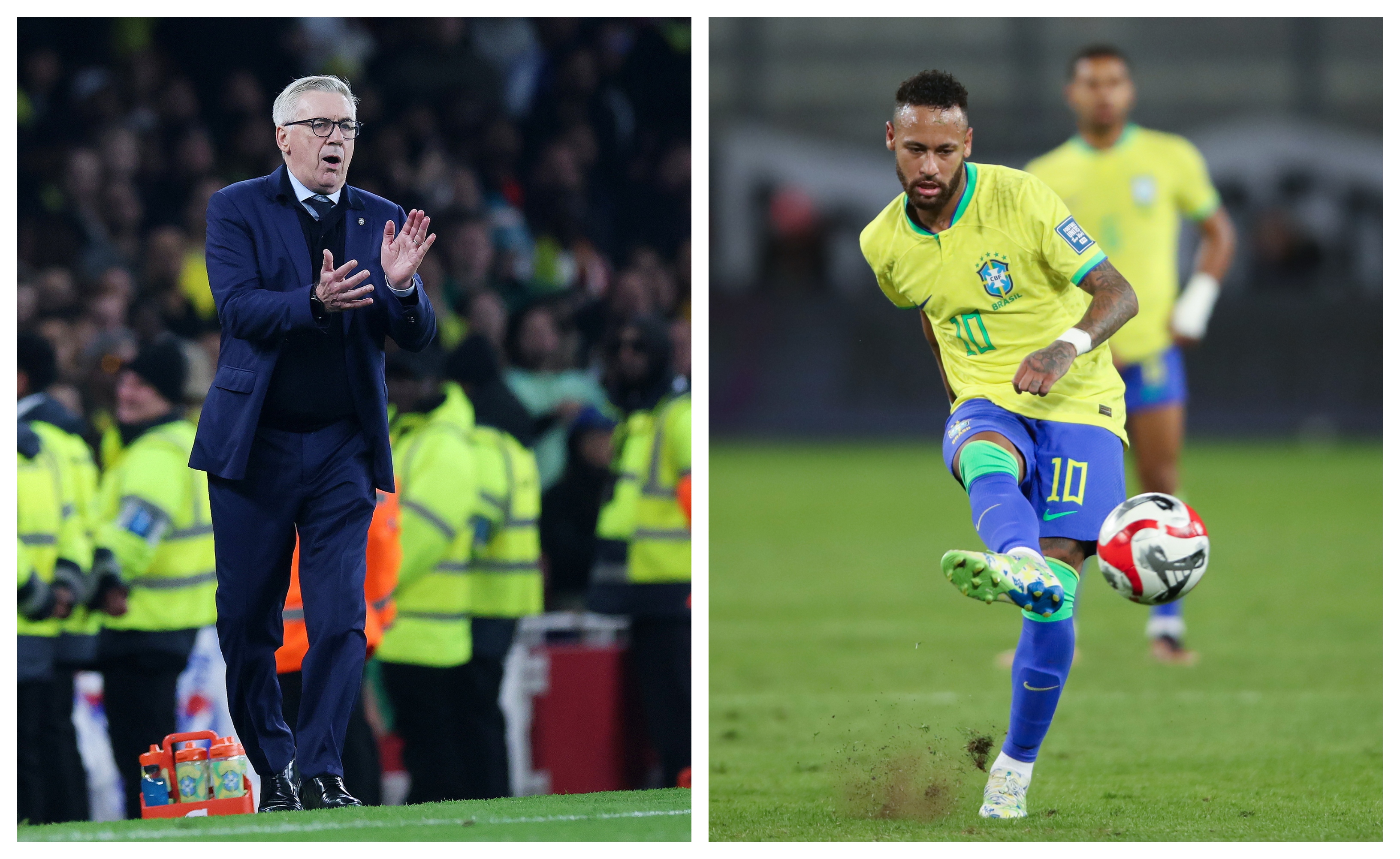 Carlo Ancelotti no convocó a Neymar para la Fecha FIFA del mes de marzo. (Foto Prensa Libre: EFE).