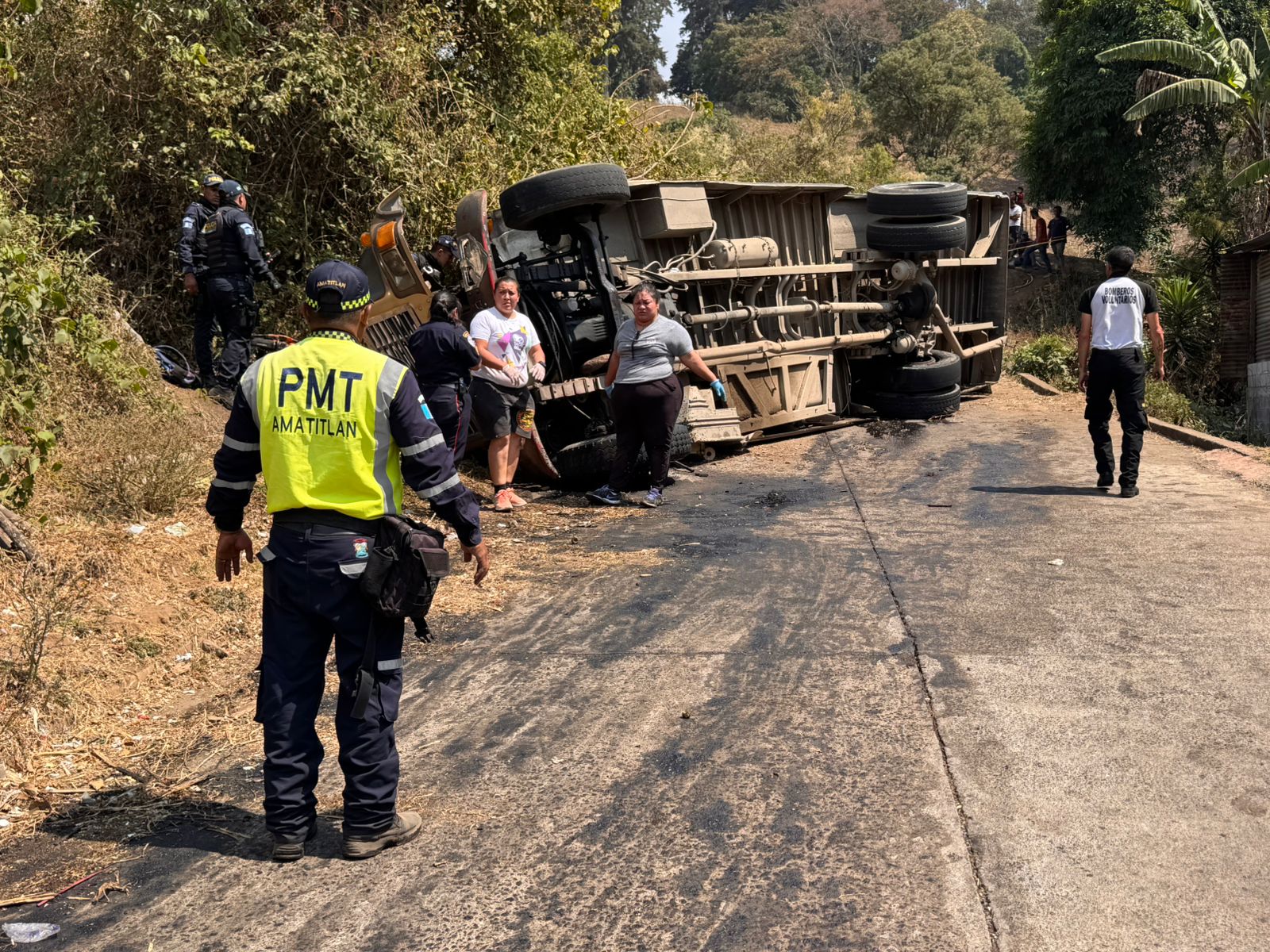 Bus amatitlán menor fallecido