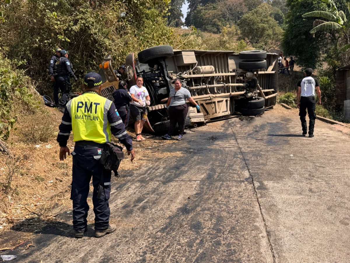 Bus amatitlán menor fallecido