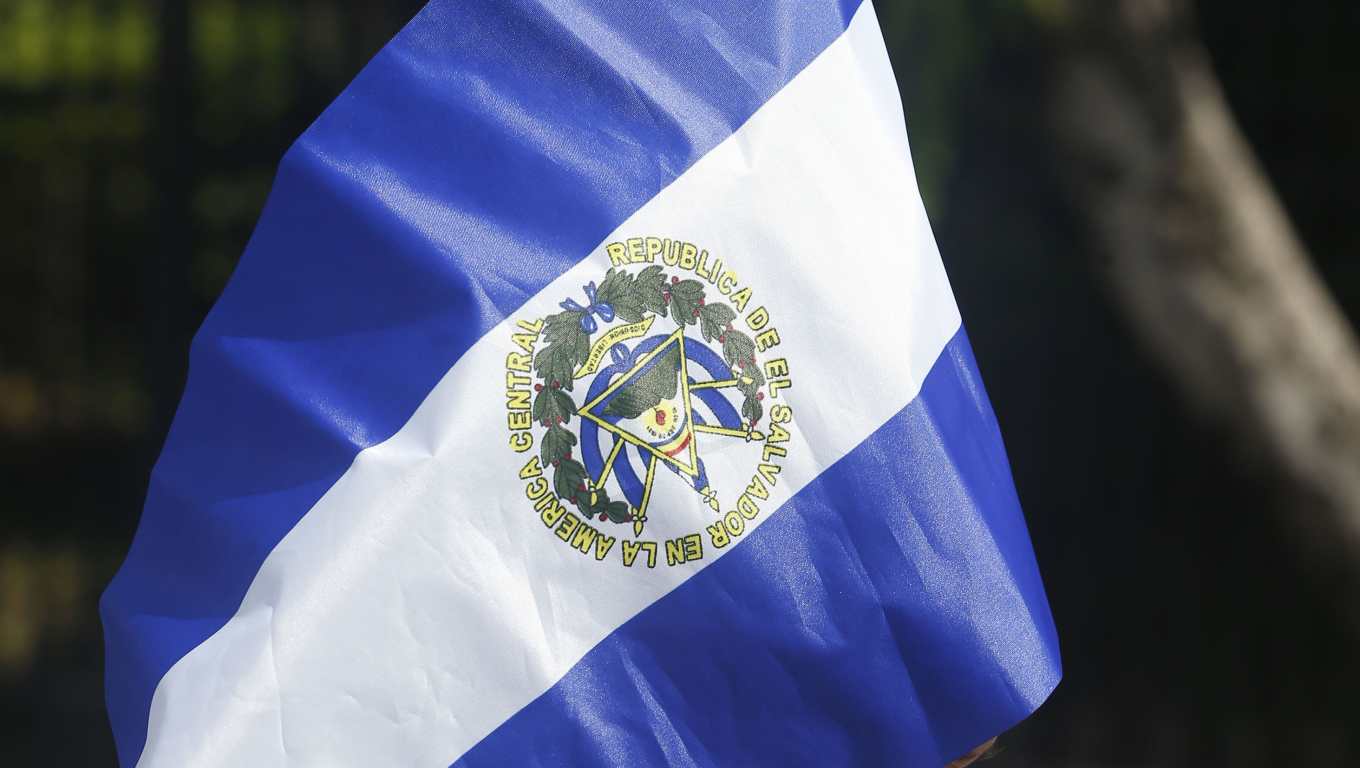 Bandera de El Salvador