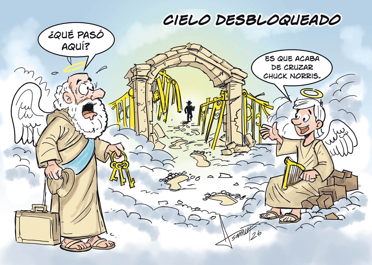 Cielo desbloqueado