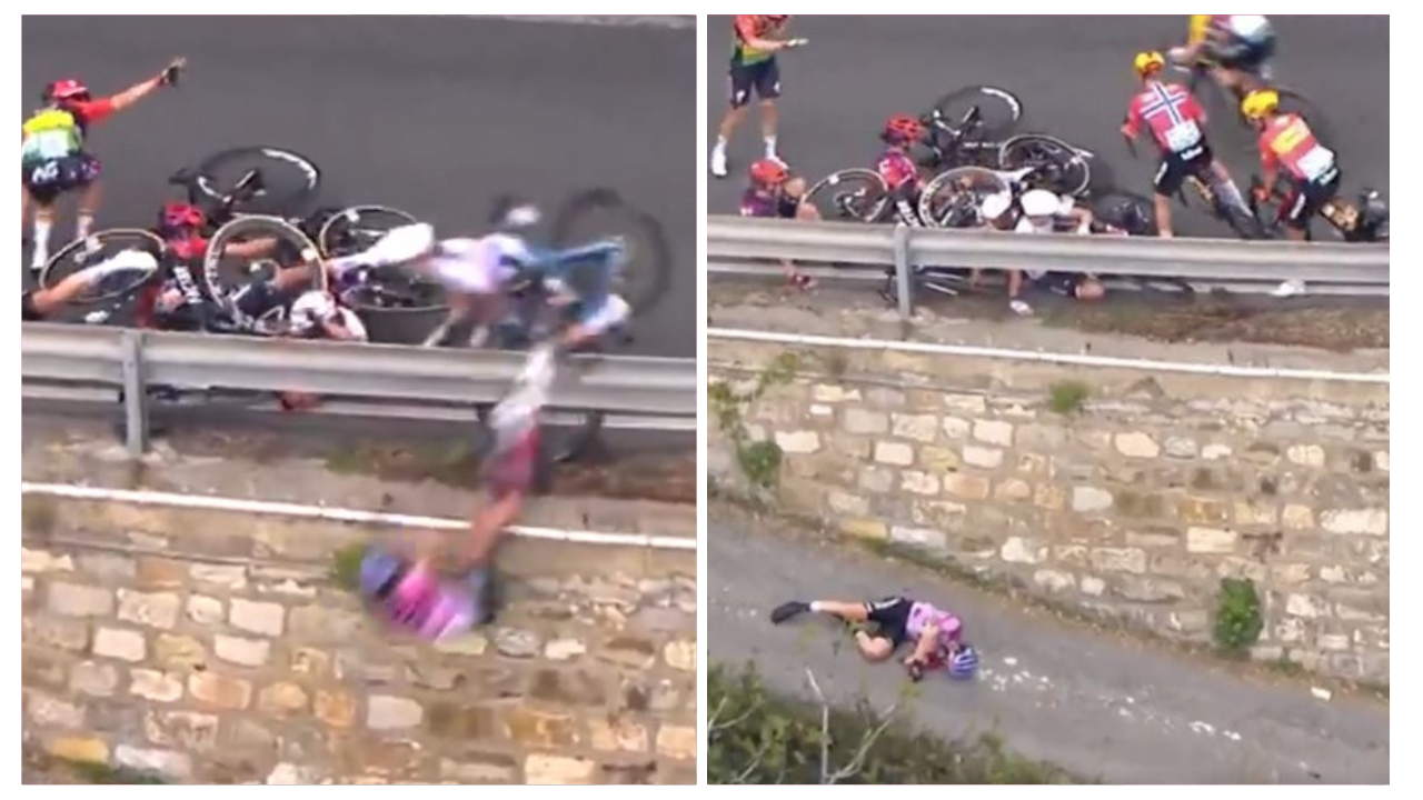 Video: la estremecedora caída de la ciclista Debora Silvestri en la Milán-San Remo