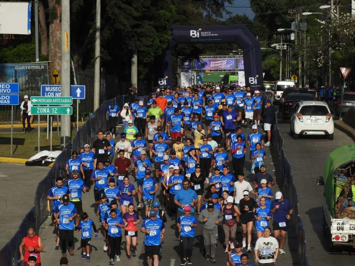 En Movimiento por la Educación 2026: fecha, circuito, inscripción y entrega de kits de la carrera 5K de Prensa Libre y Guatevisión