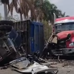 GRABAN ACCIDENTE EN AUTOPISTA PALÍN ESCUINTLA