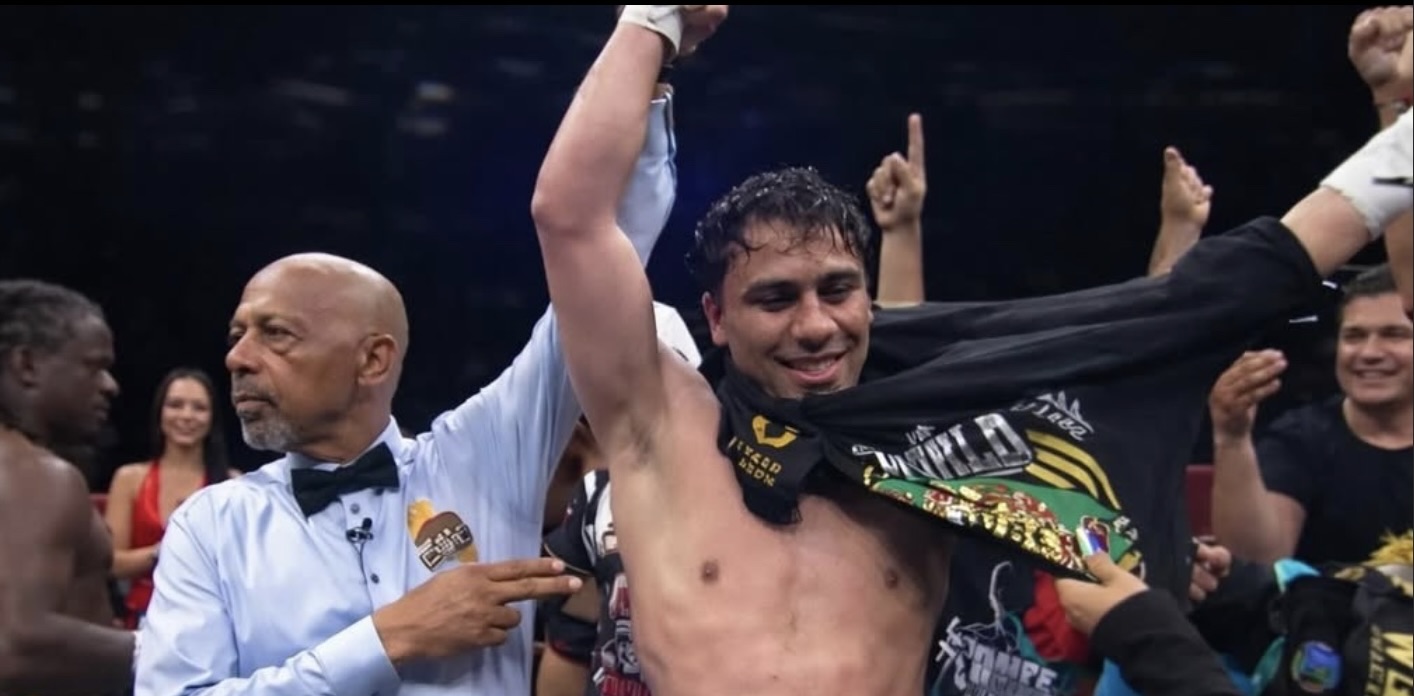 ¡De Guatemala para el Mundo! Lester Martínez se corona campeón  interino supermediano del CMB