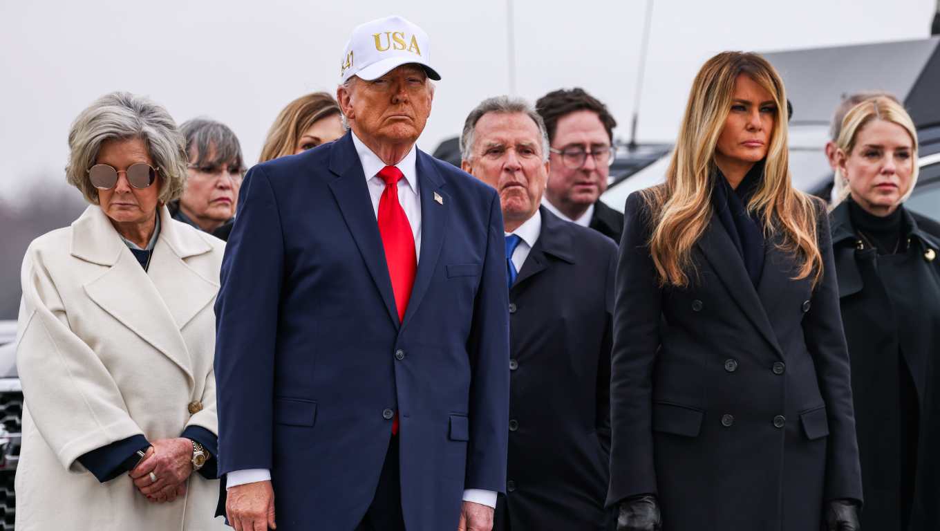 El presidente Trump sostiene que los efectos de la guerra son un pequeño precio a pagar. (Foto Prensa Libre: Valerie Plesch/Bloomberg)