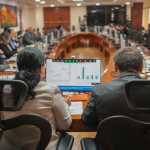 La mesa interinstitucional para el análisis de la calificación del país recibirá esta semana a una delegación de Moody’s. (Foto Prensa Libre: Minfin)