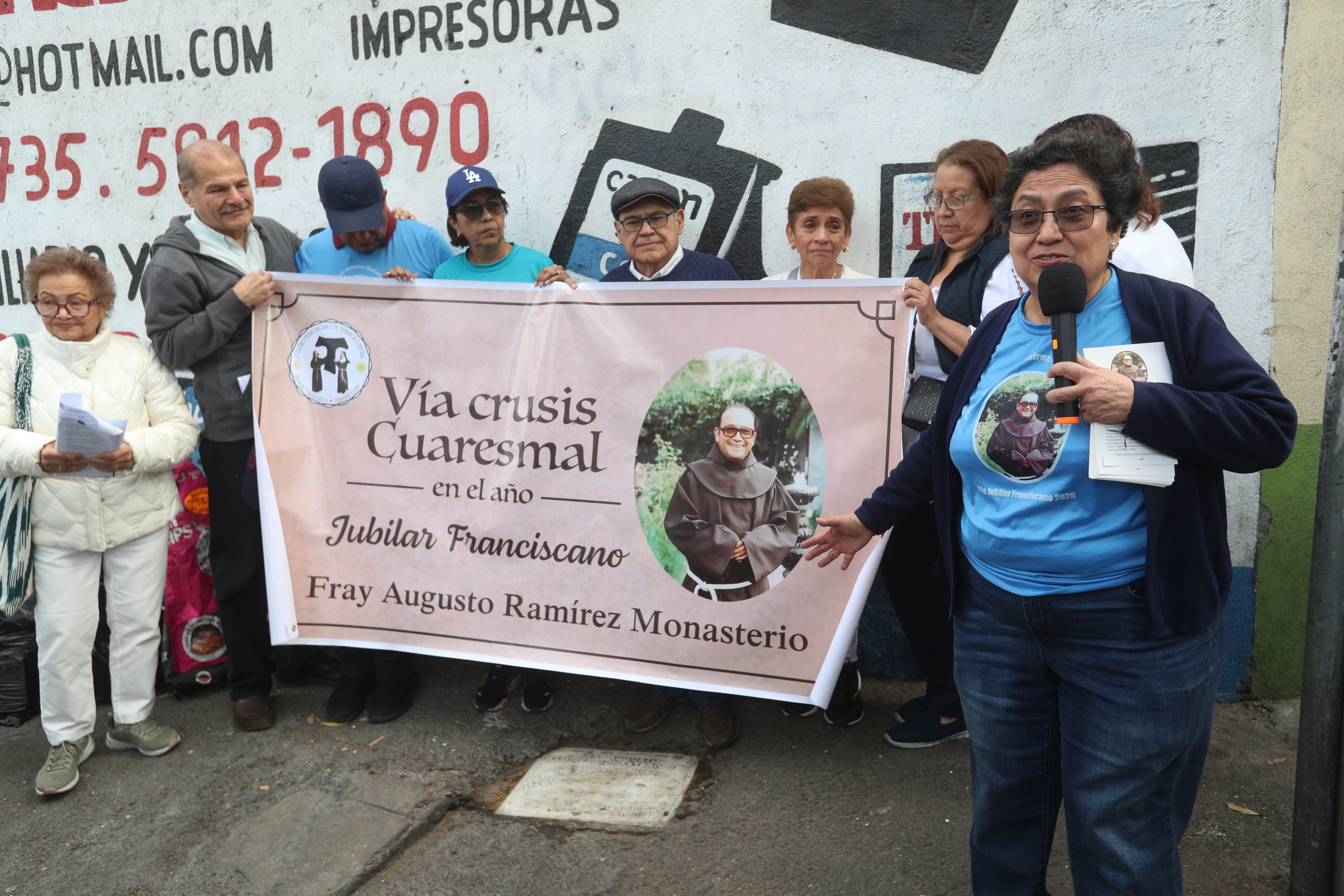 VIACRUCIS EN MEMORIA DE FRAY AUGUSTO RAMIREZ MONASTERIO'