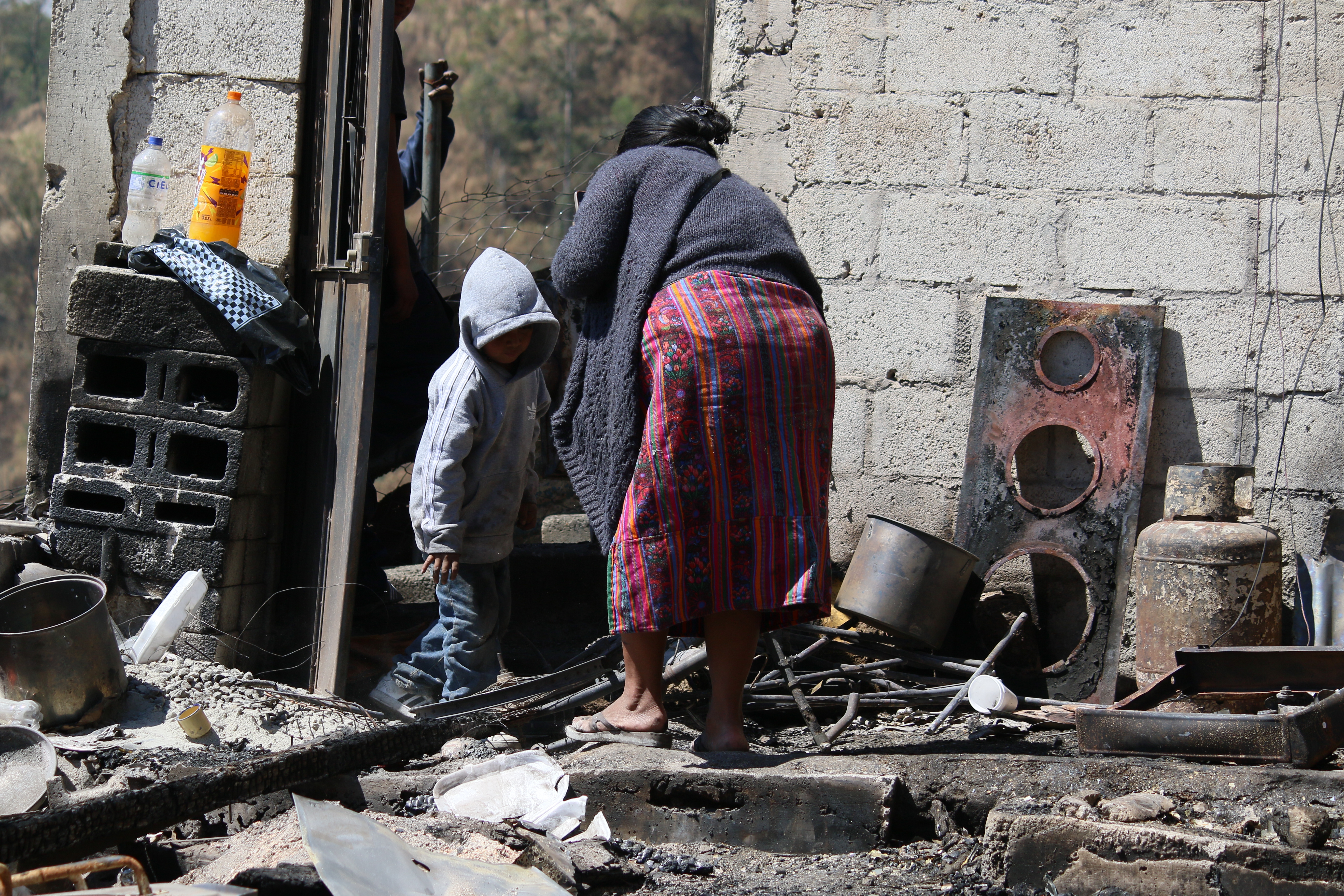 Incendio el Amparo II'
