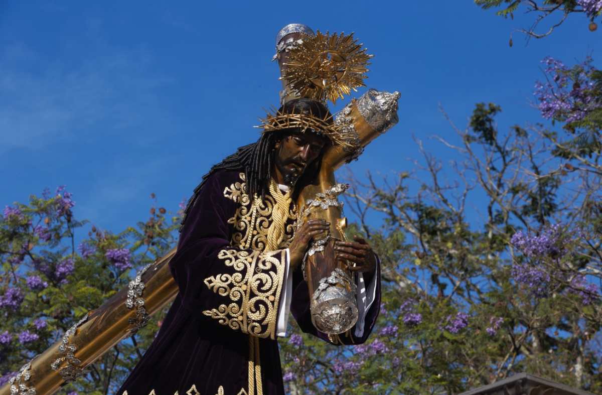 Imagen del Nazareno del templo de Candelaria. (Foto Prensa Libre: Eswin Castro)