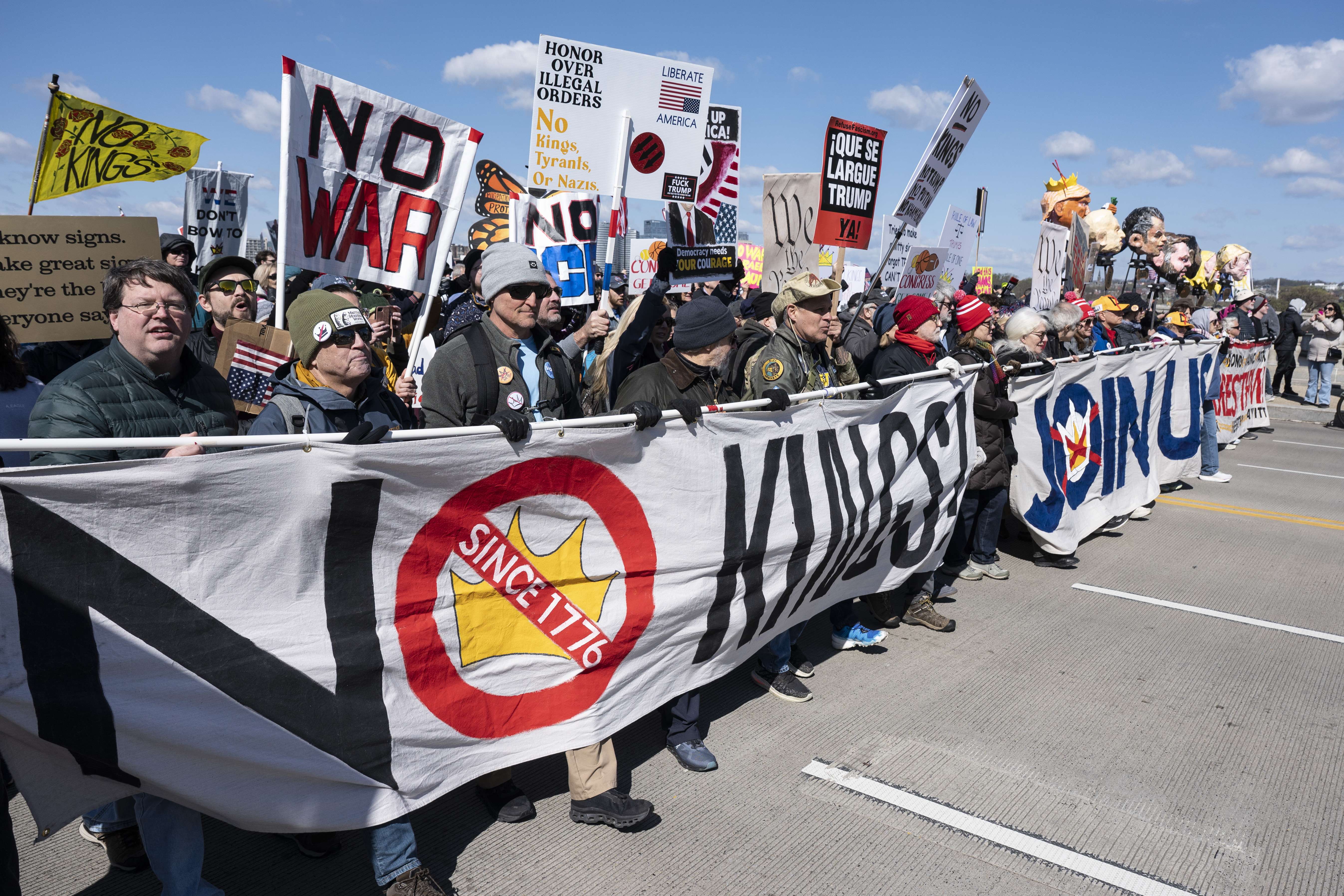 No Kings March in Washington