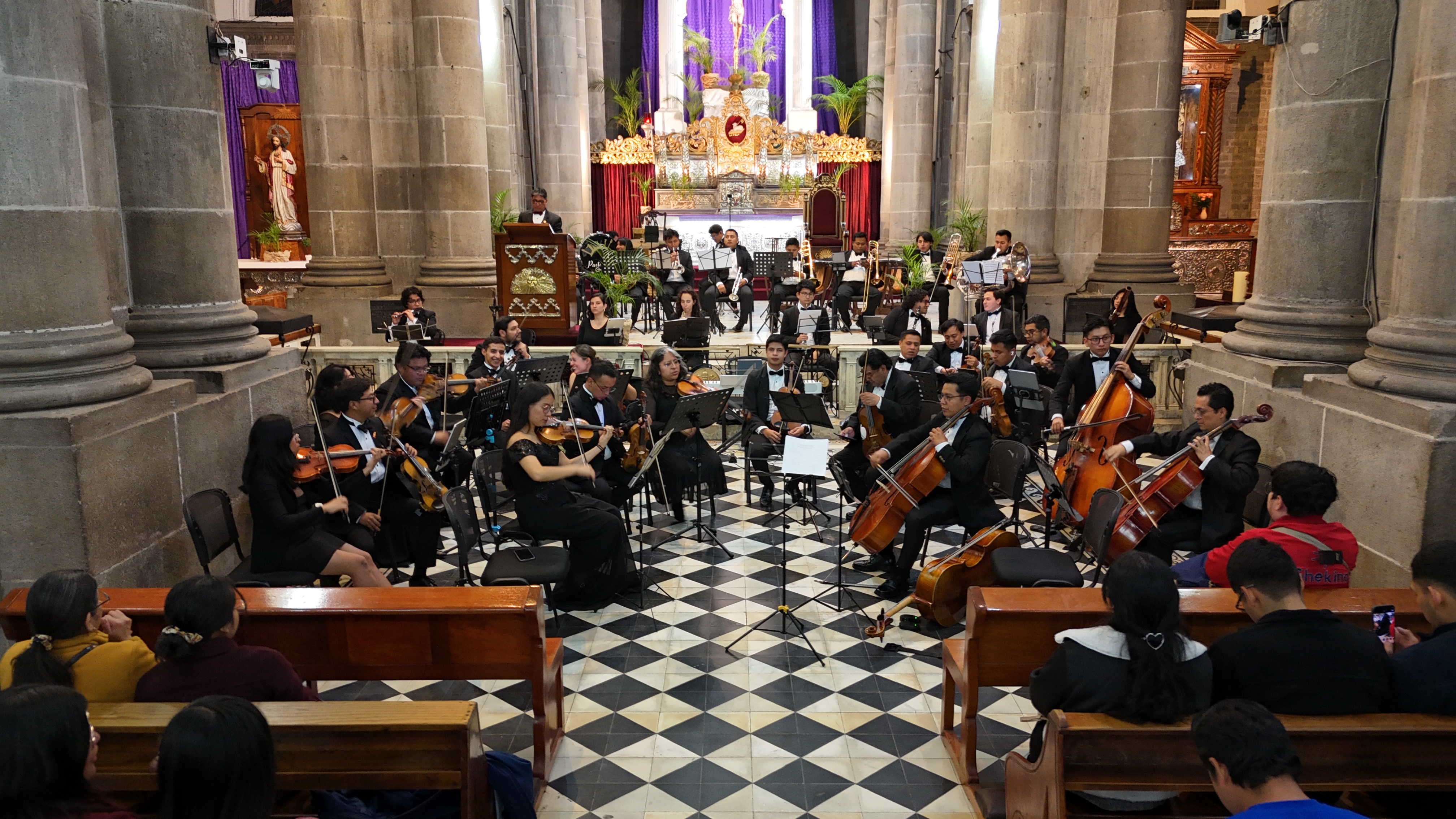 Presentación de orquesta de occidente