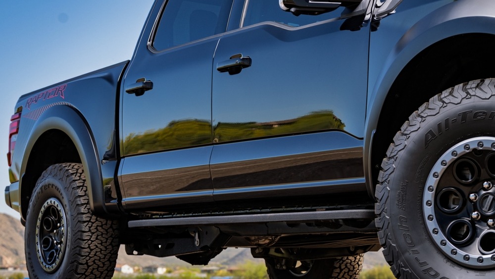 Vehículo picop blindado del Ministerio Público