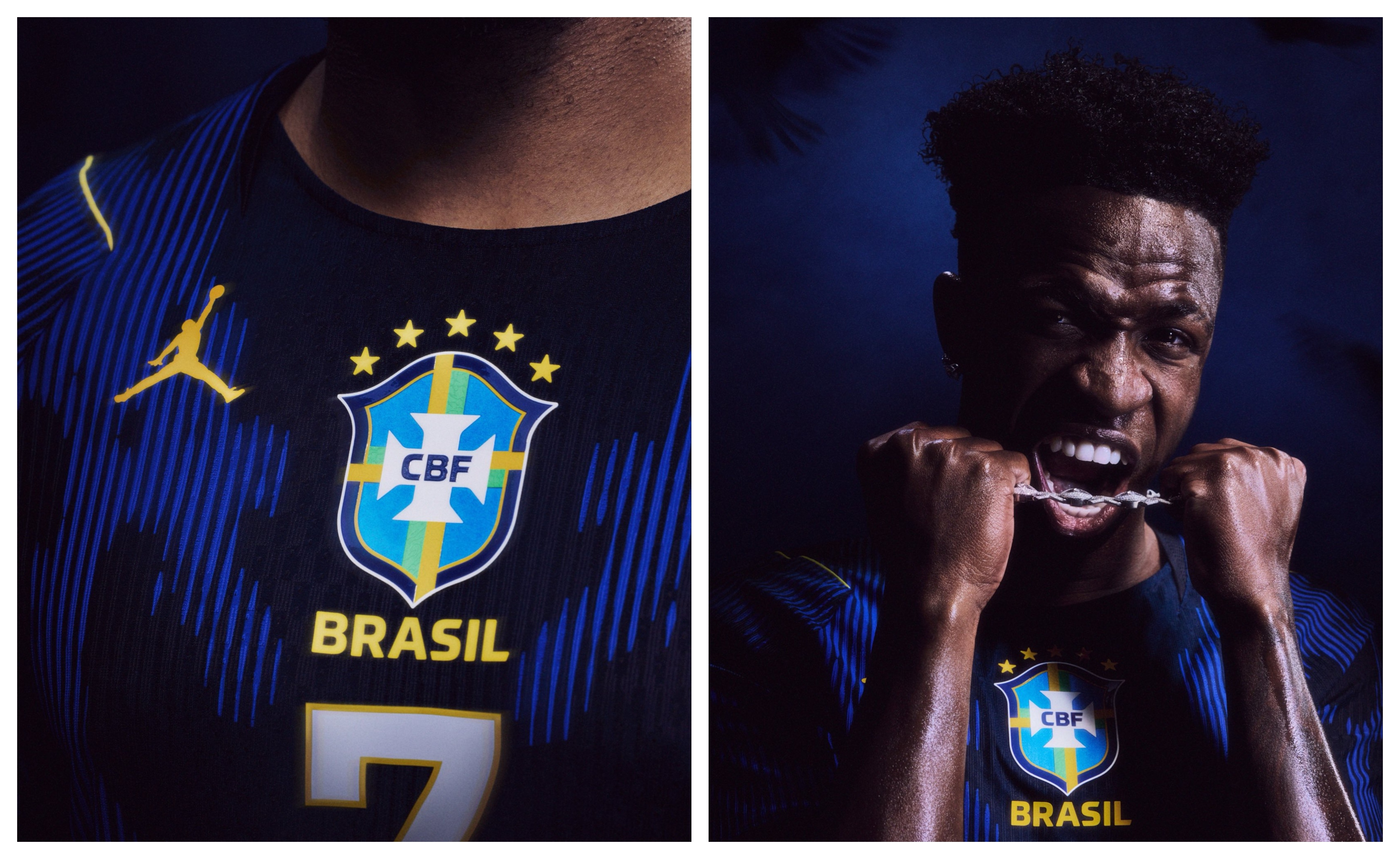 Brasil presentó su segunda indumentaria para la Copa del Mundo 2026. (Foto Prensa Libre: X de Federación de Brasil).