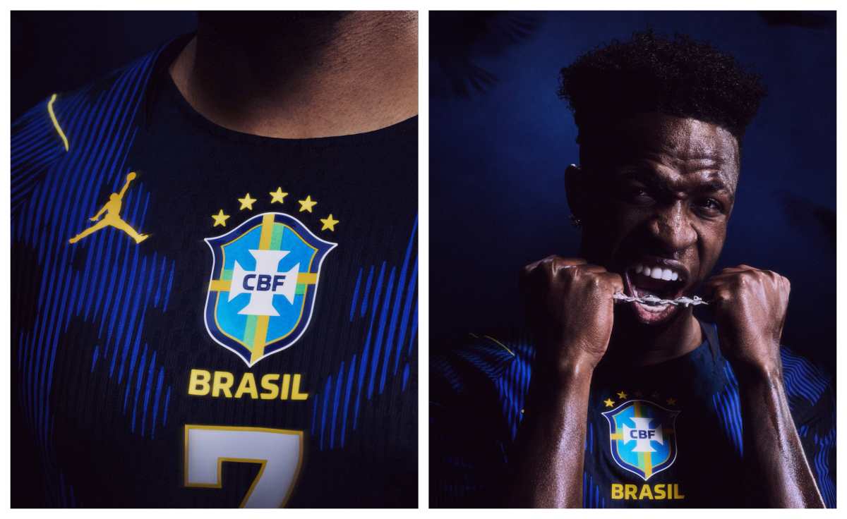 Brasil presentó su segunda indumentaria para la Copa del Mundo 2026. (Foto Prensa Libre: X de Federación de Brasil).