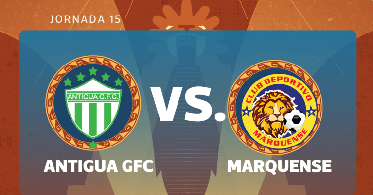 EN VIVO: Antigua GFC vs. Marquense por la jornada 15 del Torneo Clausura 2