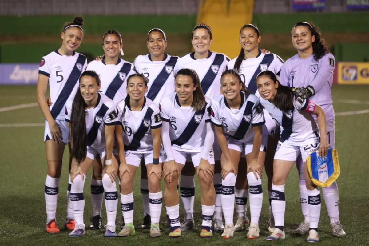 Selección de Guatemala Femenil. (Foto Prensa Libre; Byron Rivera).
