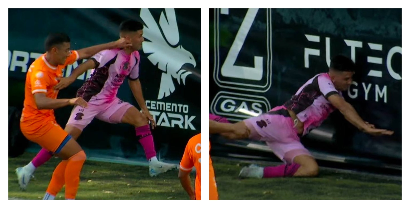 Video: Jugador de Mixco, Facundo González, termina contra un muro tras fuerte empujón: así está su estado de salud